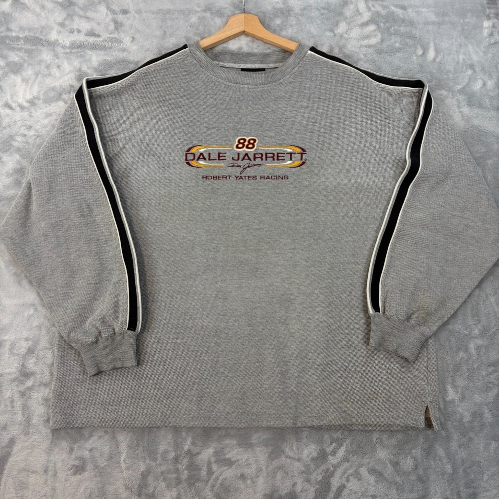 Vintage Chase Authentics 3XL Dale Jarret Robert Yates Embroidered Sweatshirt